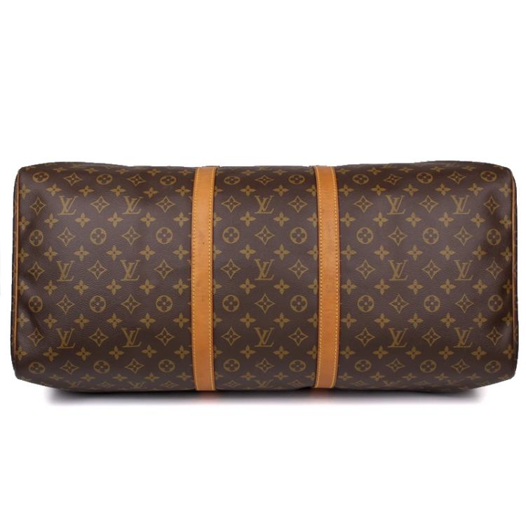 Pre Owned Louis Vuitton Monogram Canvas Keepall 60 Bag