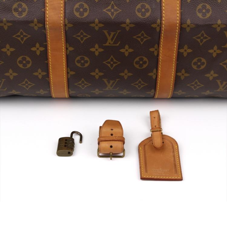 Pre Owned Louis Vuitton Monogram Canvas Keepall 60 Bag