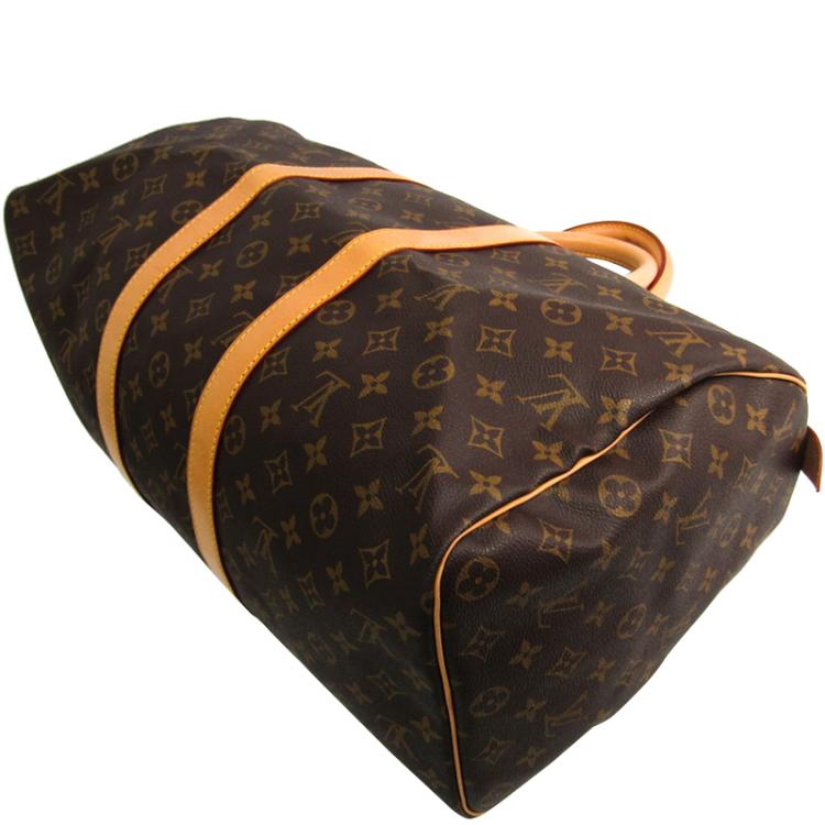 Pre Owned Louis Vuitton Monogram Canvas Keepall 45 Bag