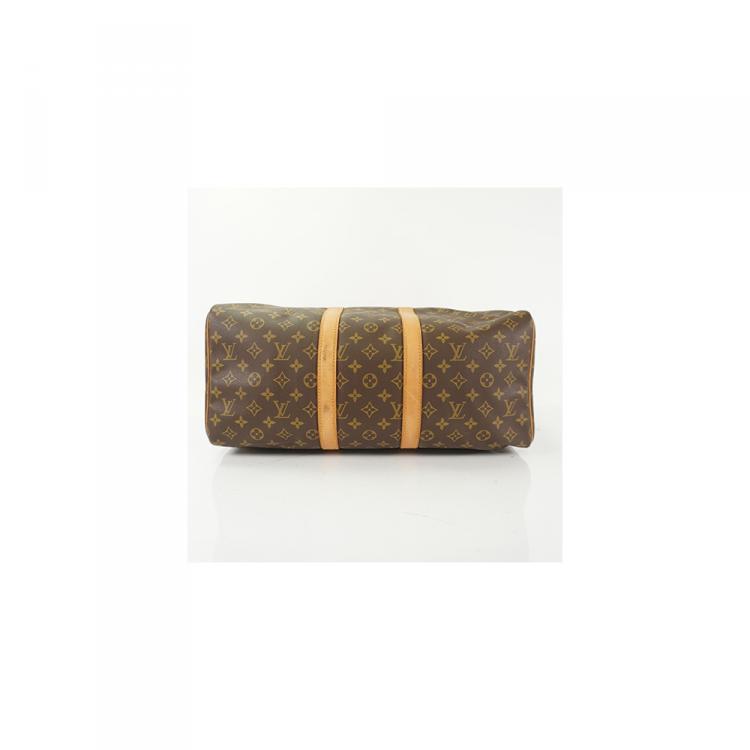 Pre Owned Louis Vuitton Monogram Canvas Keepall 45 Bag