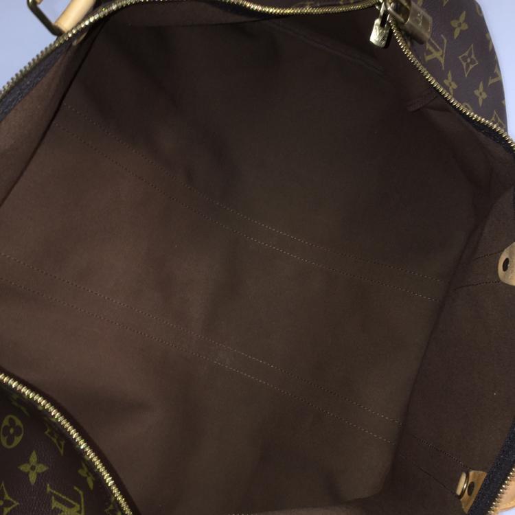 Pre Owned Louis Vuitton Monogram Canvas Keepall 55 Bag