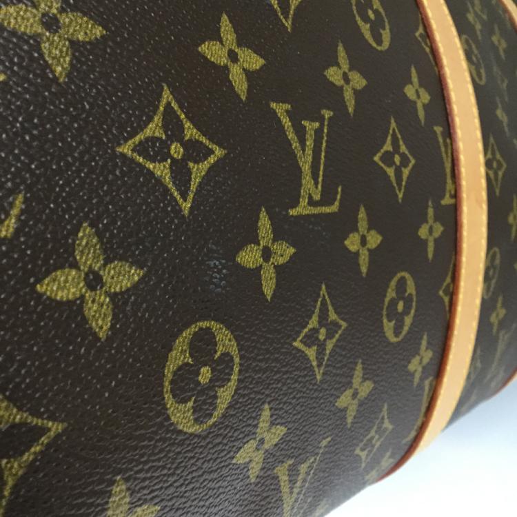 Pre Owned Louis Vuitton Monogram Canvas Keepall 55 Bag