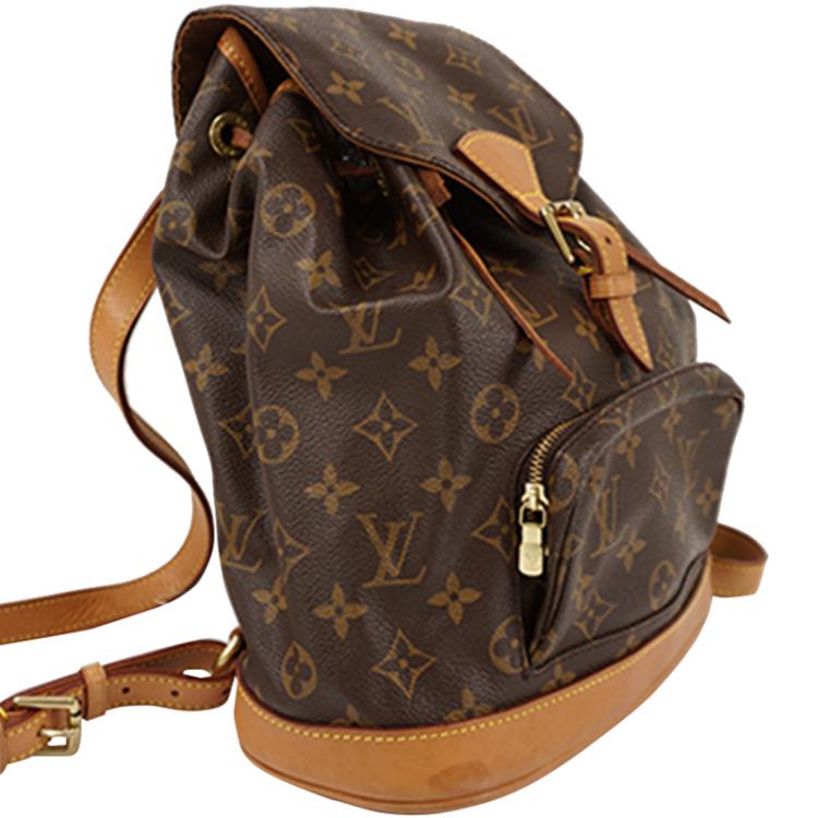 Pre Owned Louis Vuitton Monogram Canvas Montsouris MM Backpack