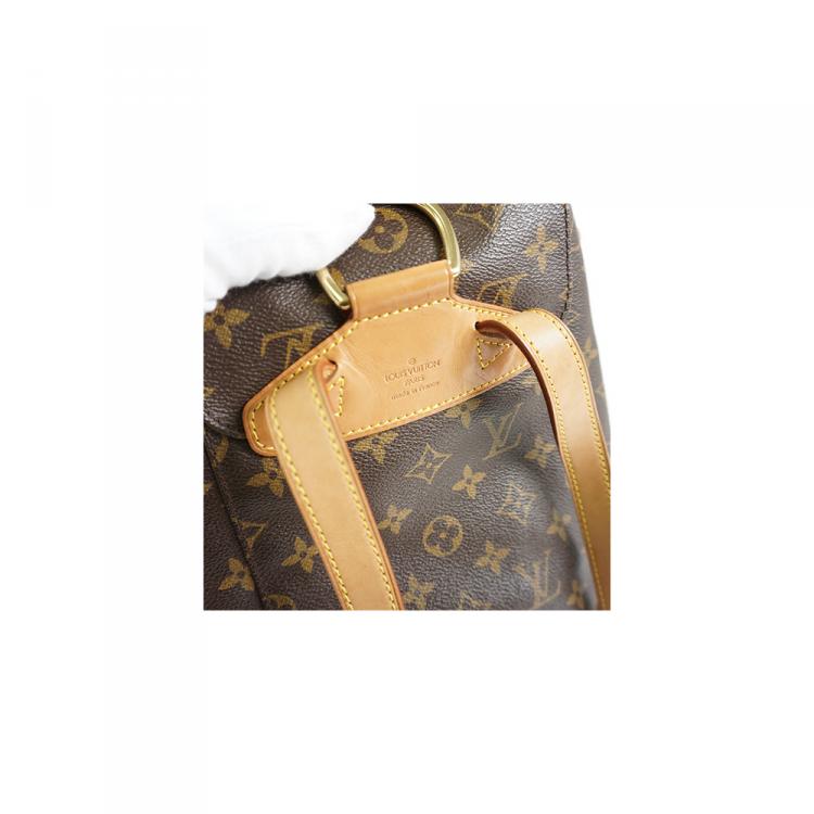 Pre Owned Louis Vuitton Monogram Canvas Montsouris MM Backpack