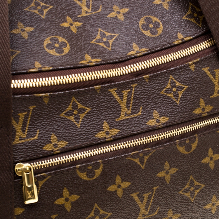 مملوكة مسبقًا Louis Vuitton Brown Monogram Canvas Neo Eole 55 Rolling Luggage