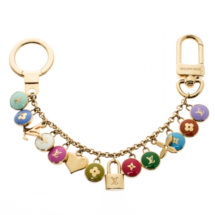 Louis Vuitton multicolor Bag Charm, Key Ring Pastilles Trunks&Bag Women's  Ladies 