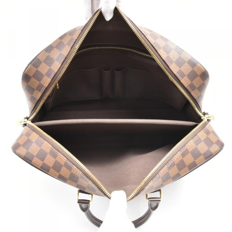Pre Owned Louis Vuitton Damier Ebene Canvas Porte Documents Voyage GM Briefcase