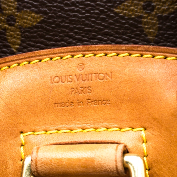 Pre Owned Louis Vuitton Monogram Canvas Mini Montsouris Backpack