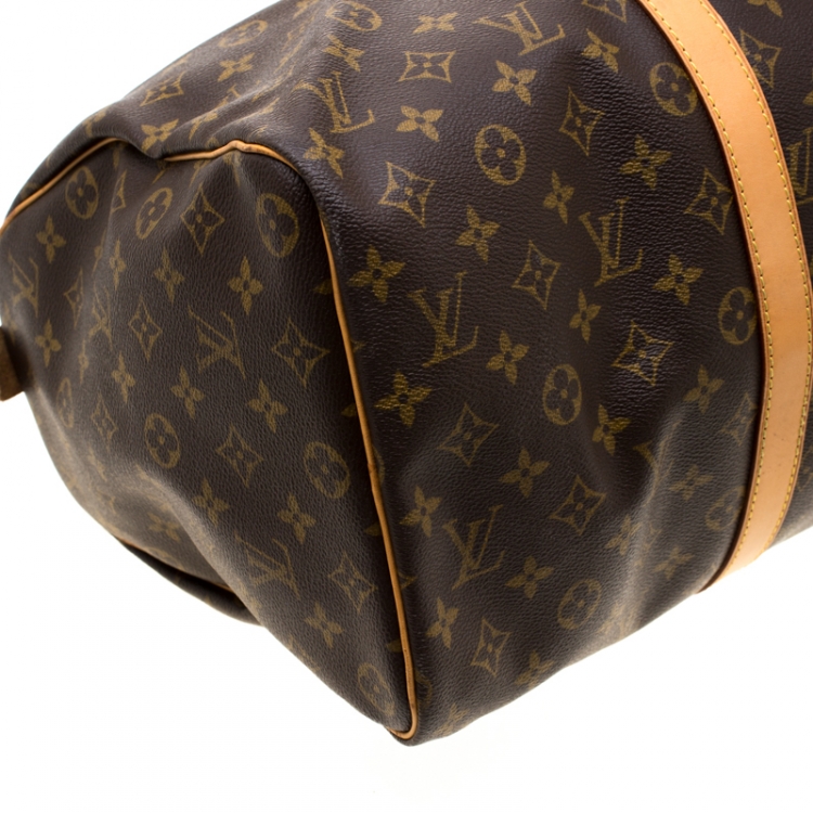 Pre Owned Louis Vuitton Monogram Canvas Keepall 45 Bag
