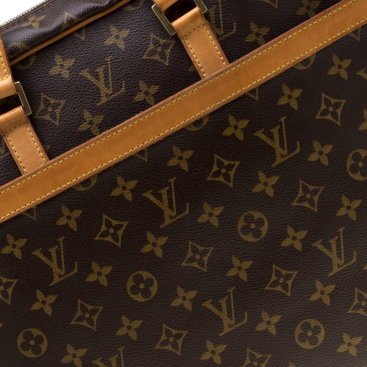 Pre Owned Louis Vuitton Monogram Canvas Porte Documents Pegase Soft Briefcase Bag