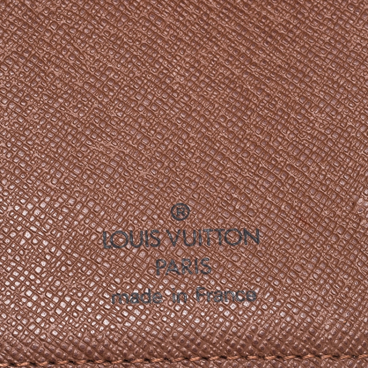 Pre Owned Louis Vuitton Monogram Canvas Small Ring Agenda Cover