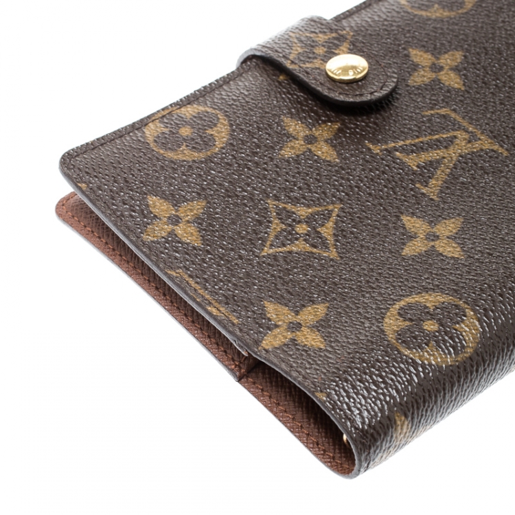 Pre Owned Louis Vuitton Monogram Canvas Small Ring Agenda Cover