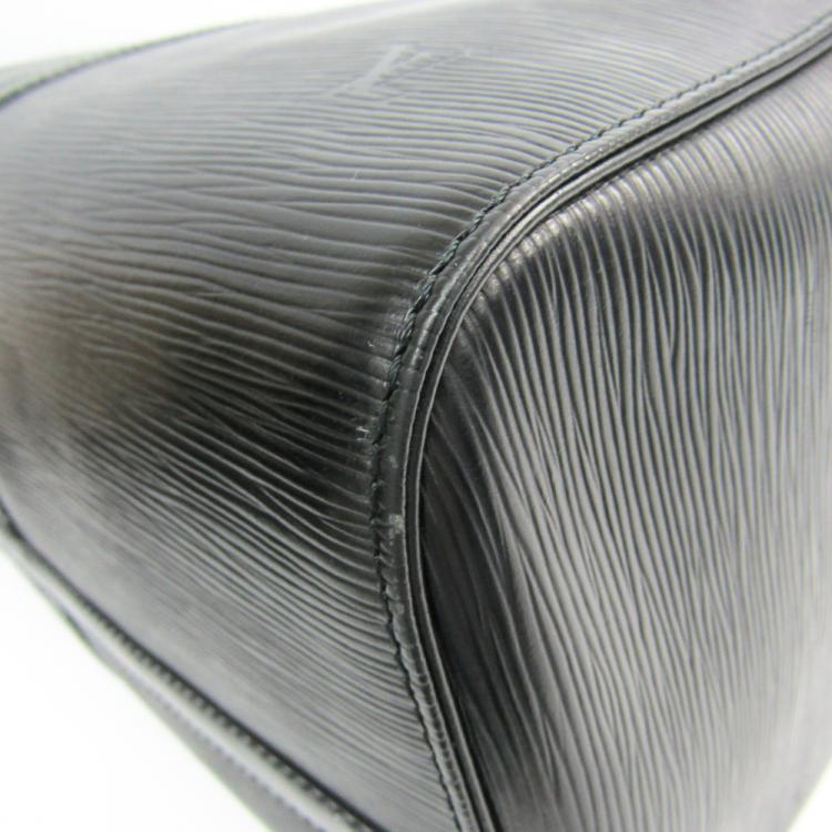 Pre Owned Louis Vuitton Black Epi Leather Keepall 45 Bag