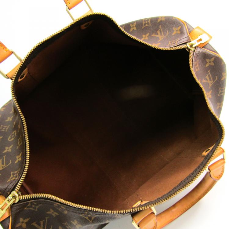 Pre Owned Louis Vuitton Monogram Canvas Keepall 45 Bag 