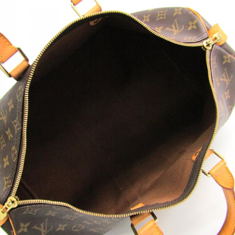 Pre Owned Louis Vuitton Monogram Canvas Keepall 45 Bag 