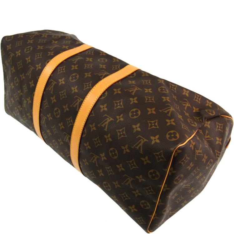 Pre Owned Louis Vuitton Monogram Canvas Keepall 50 Bag 