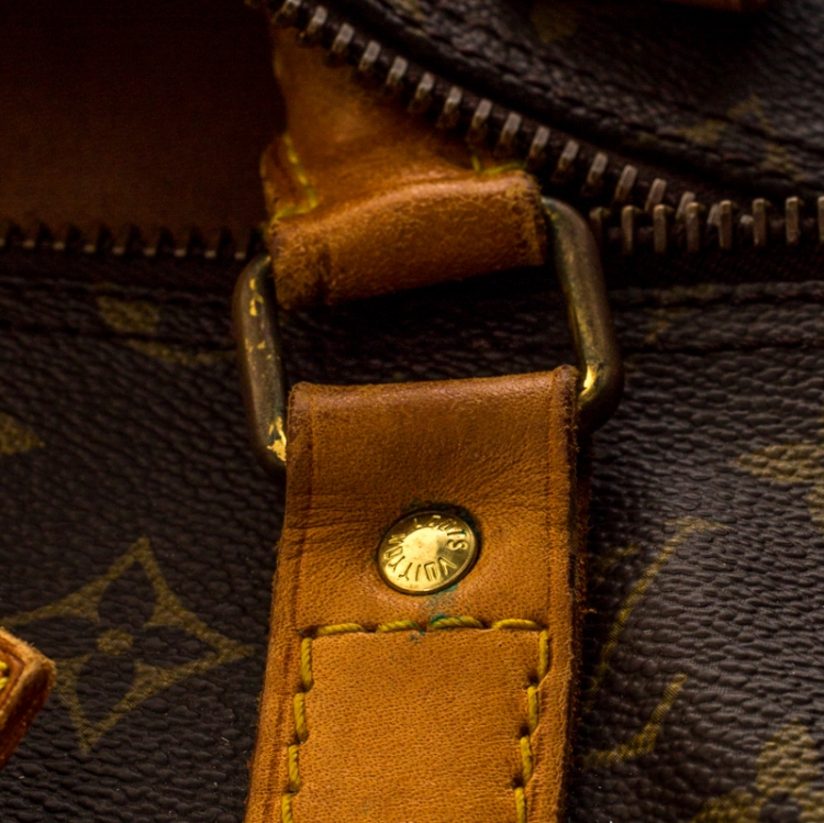Pre Owned Louis Vuitton Monogram Canvas Keepall 55 Bag