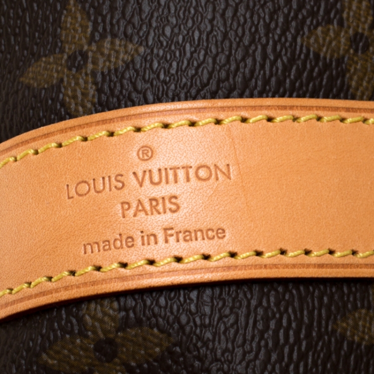 Pre Owned Louis Vuitton Monogram Canvas Keepall Bandouliere 55 Bag