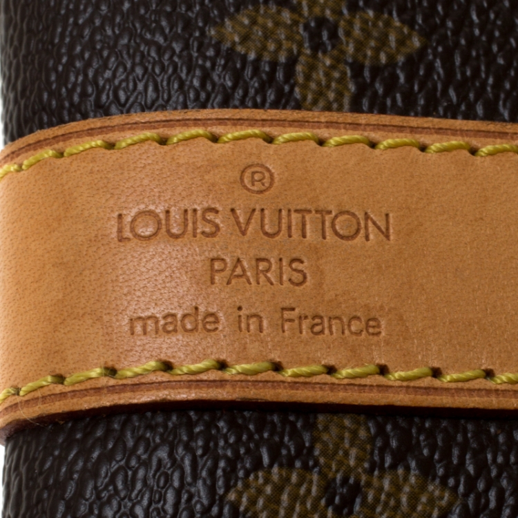 Pre Owned Louis Vuitton Monogram Canvas Keepall Bandouliere 45 Bag