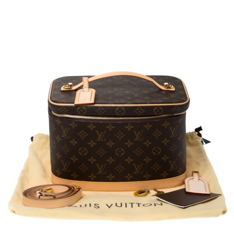 Pre Owned Louis Vuitton Monogram Canvas Nice Beauty Case