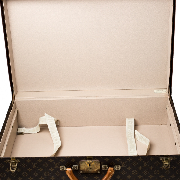Pre Owned Louis Vuitton Monogram Canvas Alzer 70 Luggage Trunk
