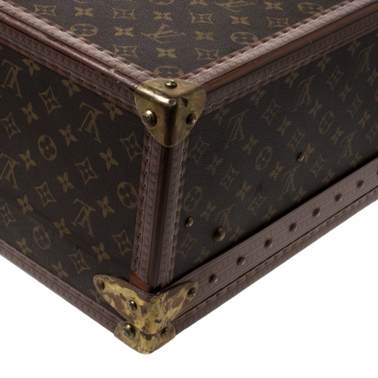 Pre Owned Louis Vuitton Monogram Canvas Alzer 70 Luggage Trunk