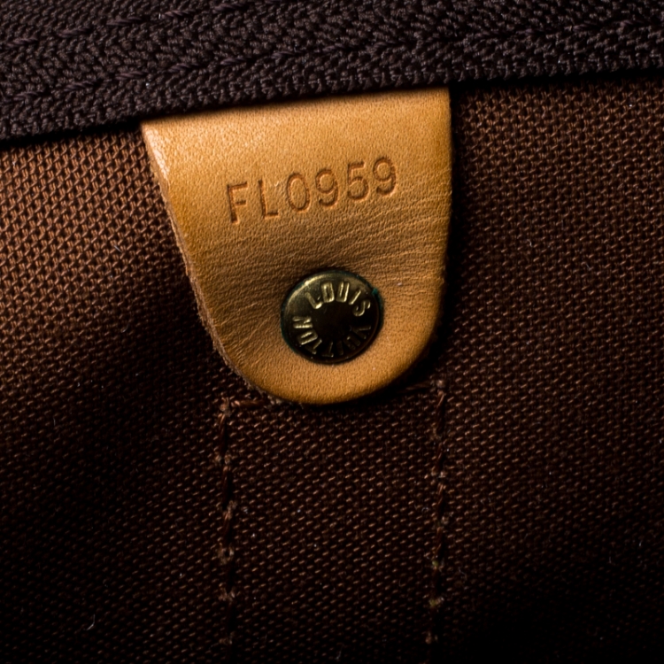 Pre Owned Louis Vuitton Monogram Canvas Keepall 50 Bag