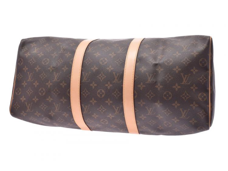 Pre Owned Louis Vuitton Monogram Canvas Keepall 50 Bag`