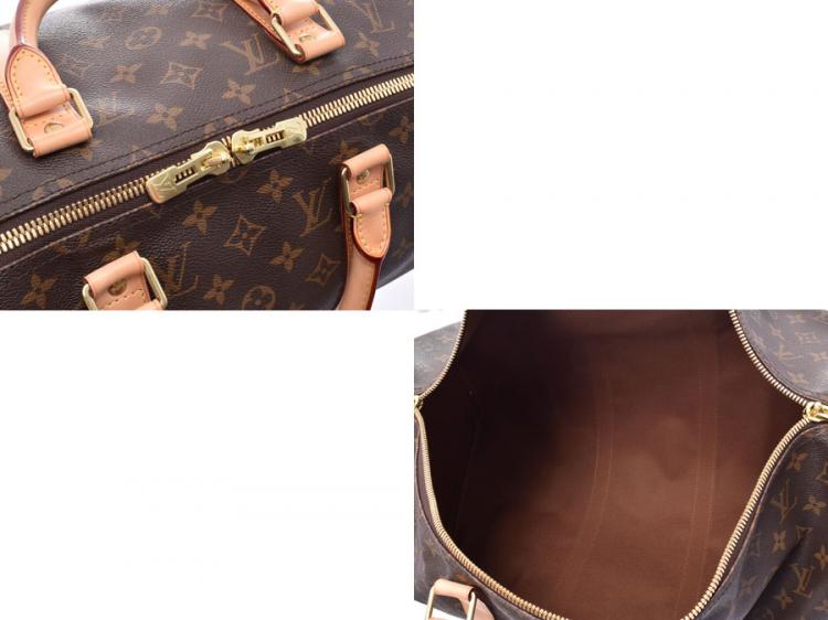 Pre Owned Louis Vuitton Monogram Canvas Keepall 50 Bag`
