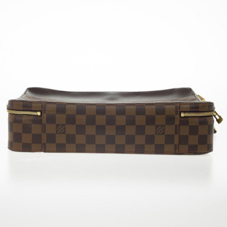 Pre Owned Louis Vuitton Damier Canvas Porte Ordinateur Sabana Laptop Bag