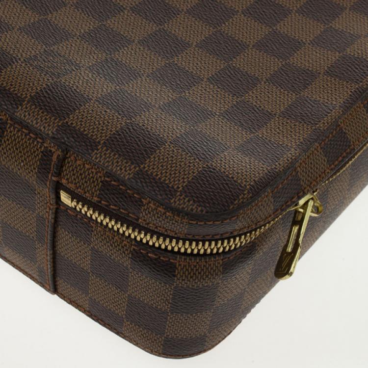 Pre Owned Louis Vuitton Damier Canvas Porte Ordinateur Sabana Laptop Bag