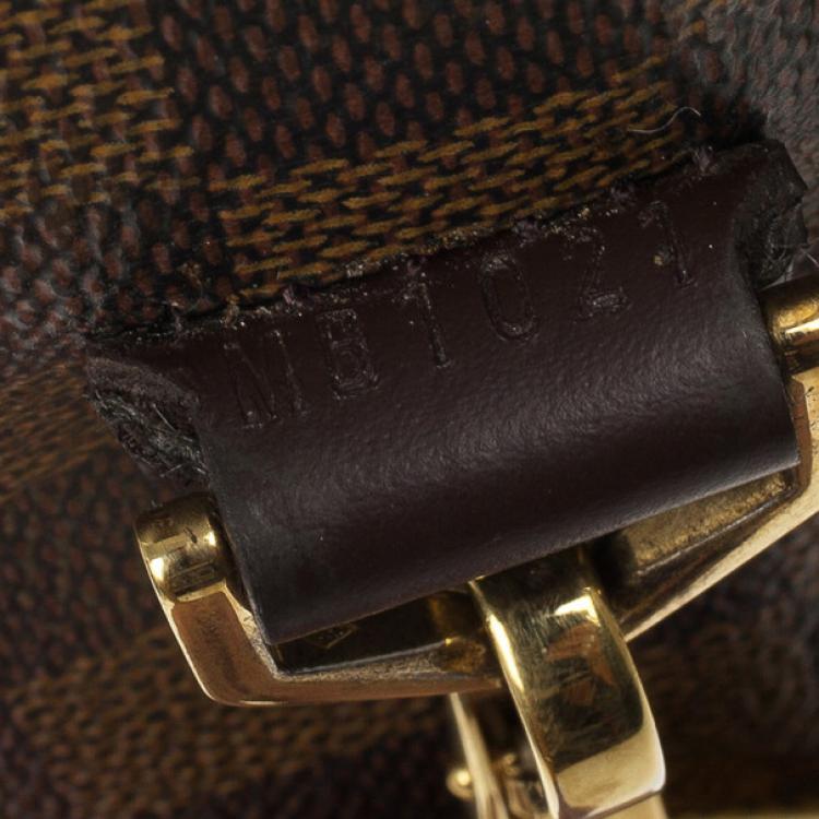 Pre Owned Louis Vuitton Damier Canvas Porte Ordinateur Sabana Laptop Bag