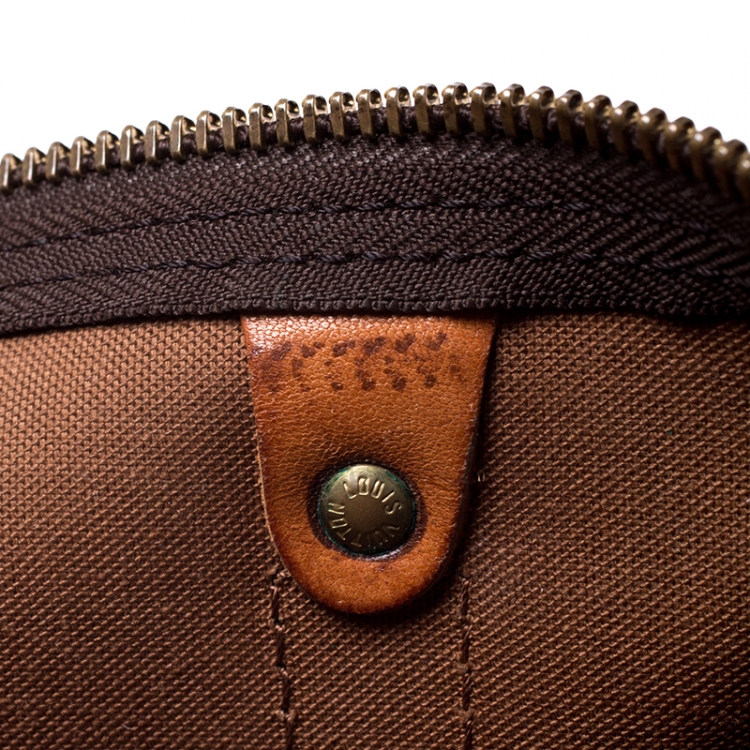 Pre Owned Louis Vuitton Monogram Canvas Keepall 50 Bag