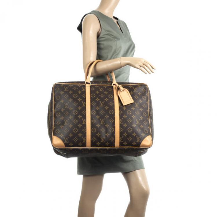 Louis Vuitton Sirius 45 Brown Monogram Canvas Travel Bag Louis