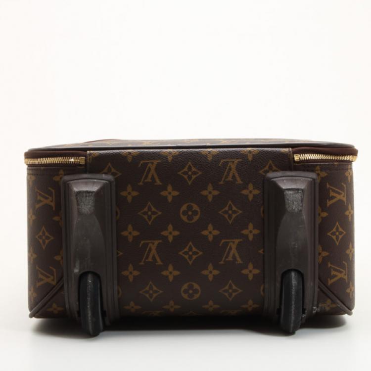 Pre Owned Louis Vuitton Monogram Canvas Pegase 45 Cabin Size Luggage