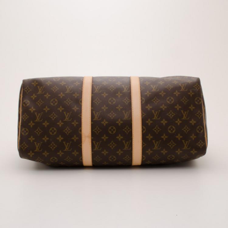 Pre Owned Louis Vuitton Monogram Keepall 50