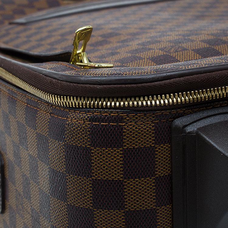 Pre Owned Louis Vuitton Damier Ebene Canvas Pegase 55 Suitcase 