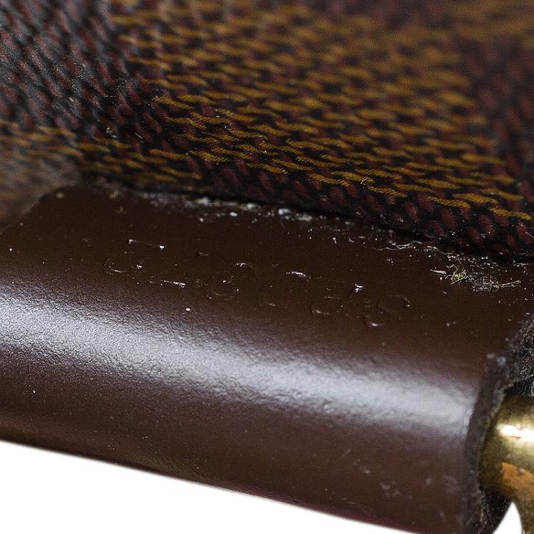 Pre Owned Louis Vuitton Damier Ebene Canvas Pegase 55 Suitcase 