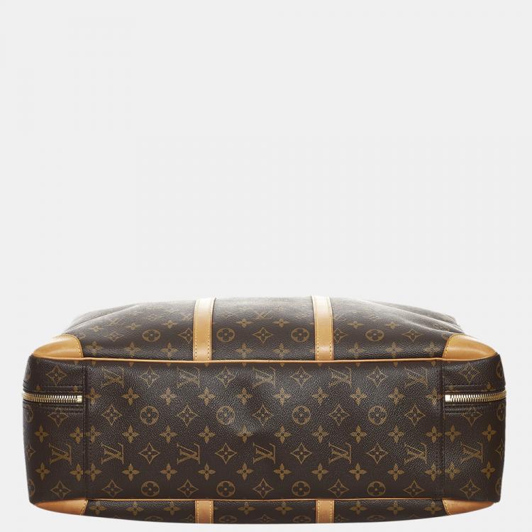 Pre Owned Louis Vuitton Brown Monogram Sirius 50