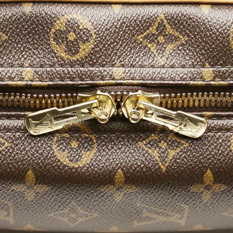 Pre Owned Louis Vuitton Brown Monogram Sirius 50
