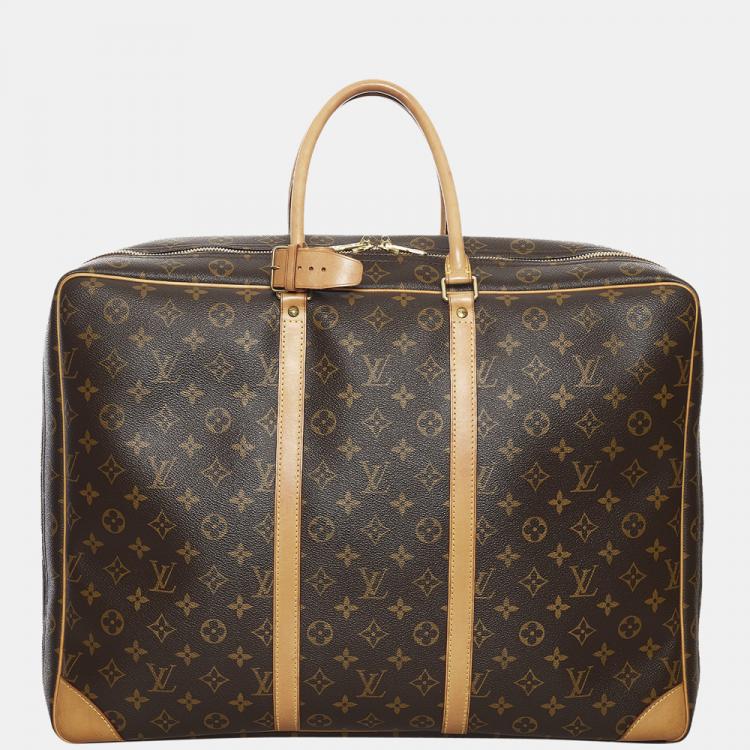 Pre Owned Louis Vuitton Brown Monogram Sirius 50