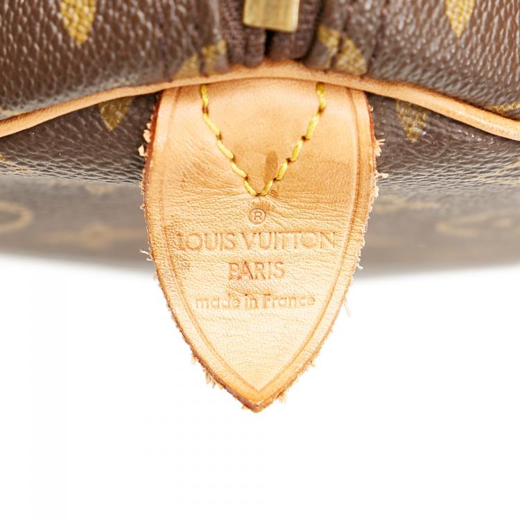 Pre Owned Louis Vuitton Brown Monogram Keepall 55
