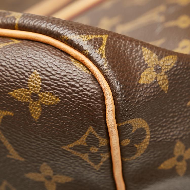 Pre Owned Louis Vuitton Brown Monogram Keepall 55