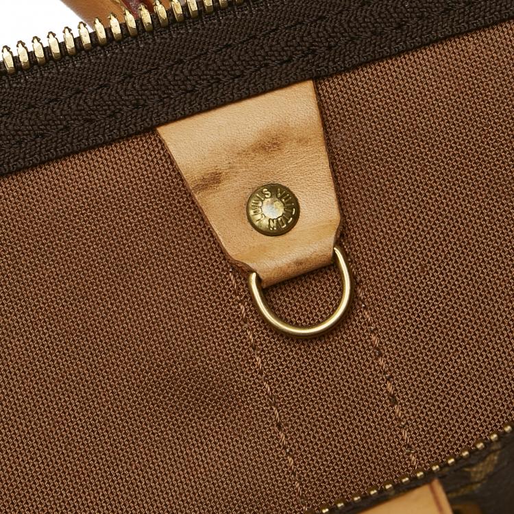Pre Owned Louis Vuitton Brown Monogram Keepall 50