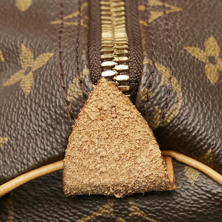 Pre Owned Louis Vuitton Brown Monogram Keepall 50