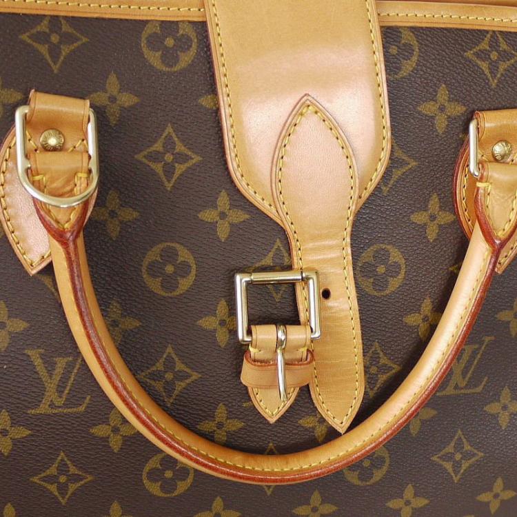 Pre Owned Louis Vuitton Monogram Canvas Rivoli Soft Briefcase