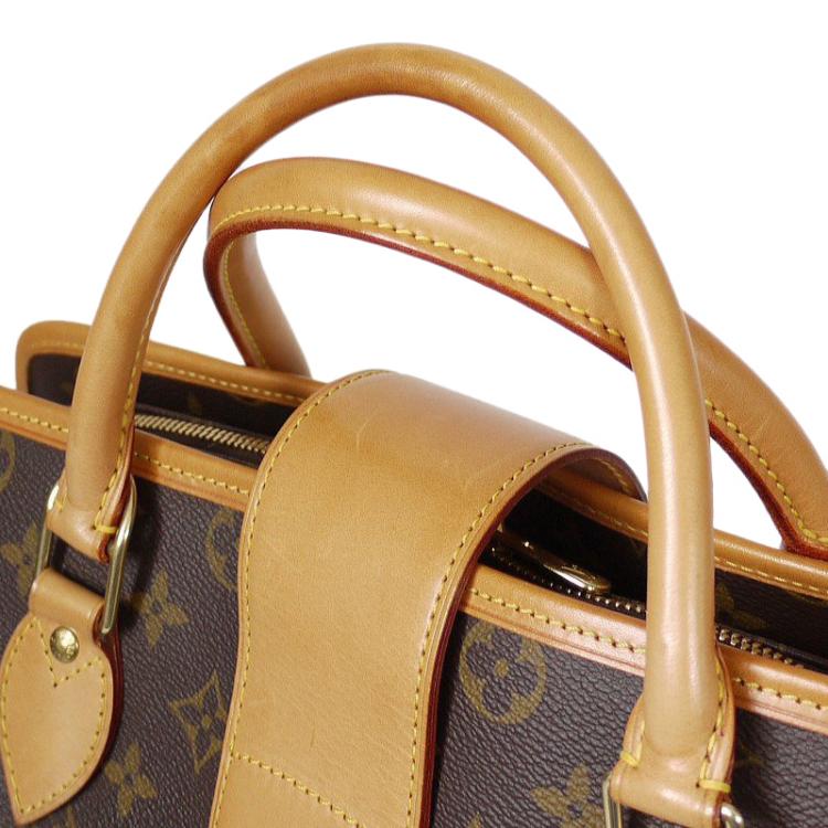 Pre Owned Louis Vuitton Monogram Canvas Rivoli Soft Briefcase
