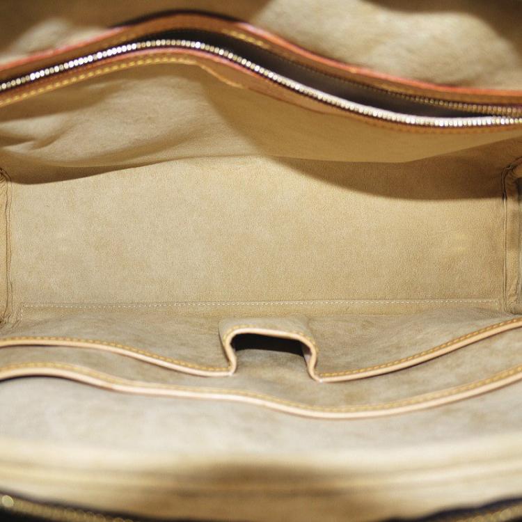 Pre Owned Louis Vuitton Monogram Canvas Rivoli Soft Briefcase