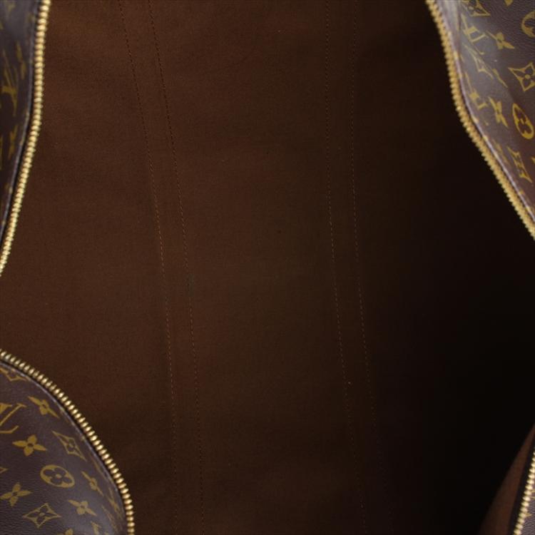 Pre Owned Louis Vuitton Monogram Canvas Keepall Bandouliere 55 Bag