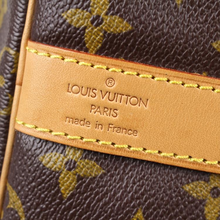 Pre Owned Louis Vuitton Monogram Canvas Keepall Bandouliere 55 Bag